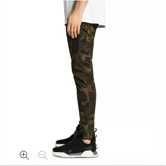 NENA & PASADENA NXP Hawkeye Camo Slim-Fit jeans - Picture 3 of 6